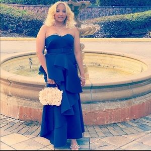 Gown by Badgley Mischka